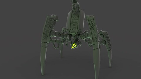 Necro Walker  WH 40K proxy 3D print ready kit