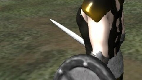 Vampire warrior with Armor