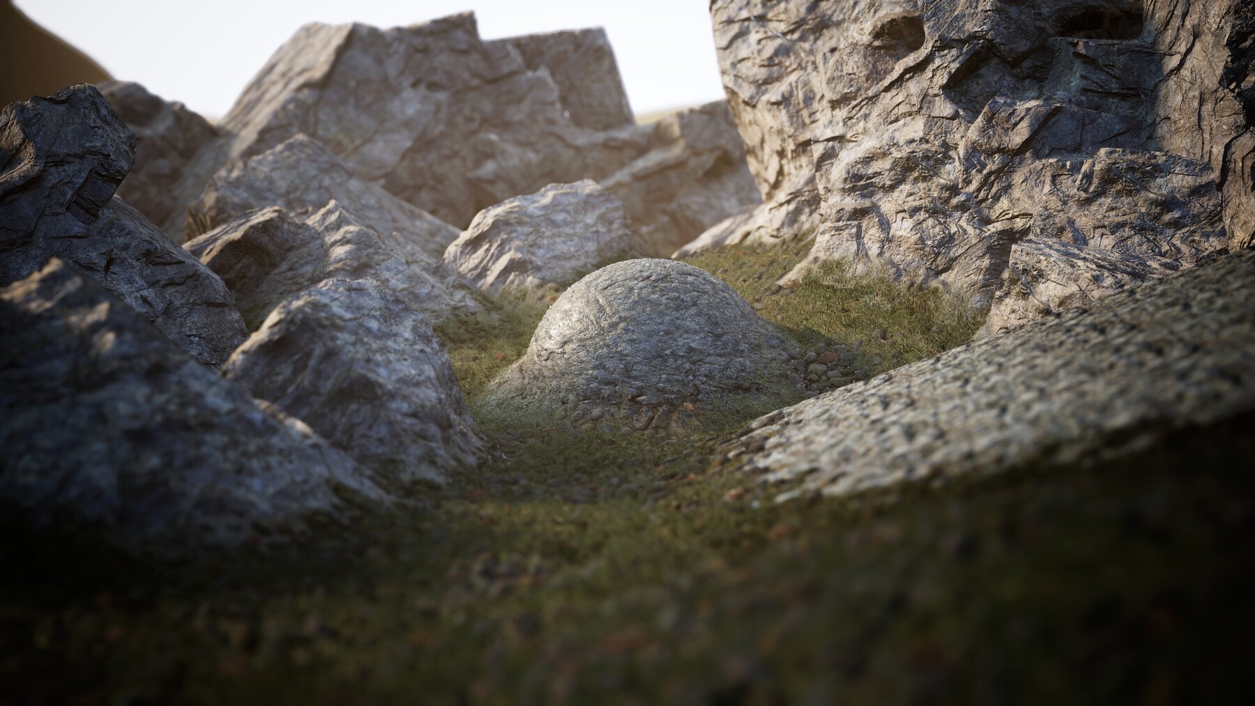 ArtStation - RVT Object-Terrain Blending Educational Sample | Tutorials