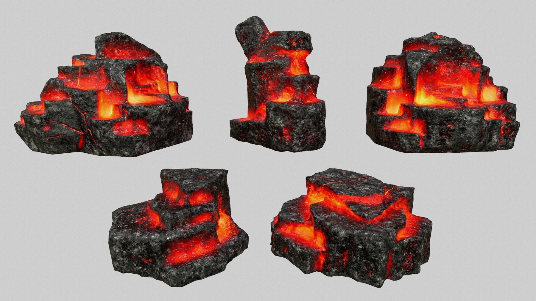 ArtStation - Rock Set | Game Assets