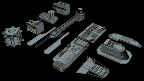 Big Greeble collection 1