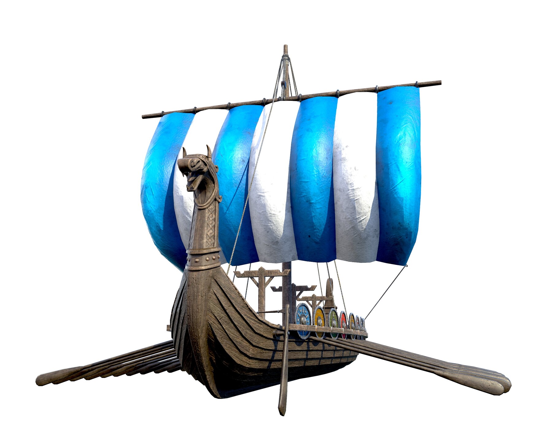 ArtStation - The Viking Ship | Game Assets