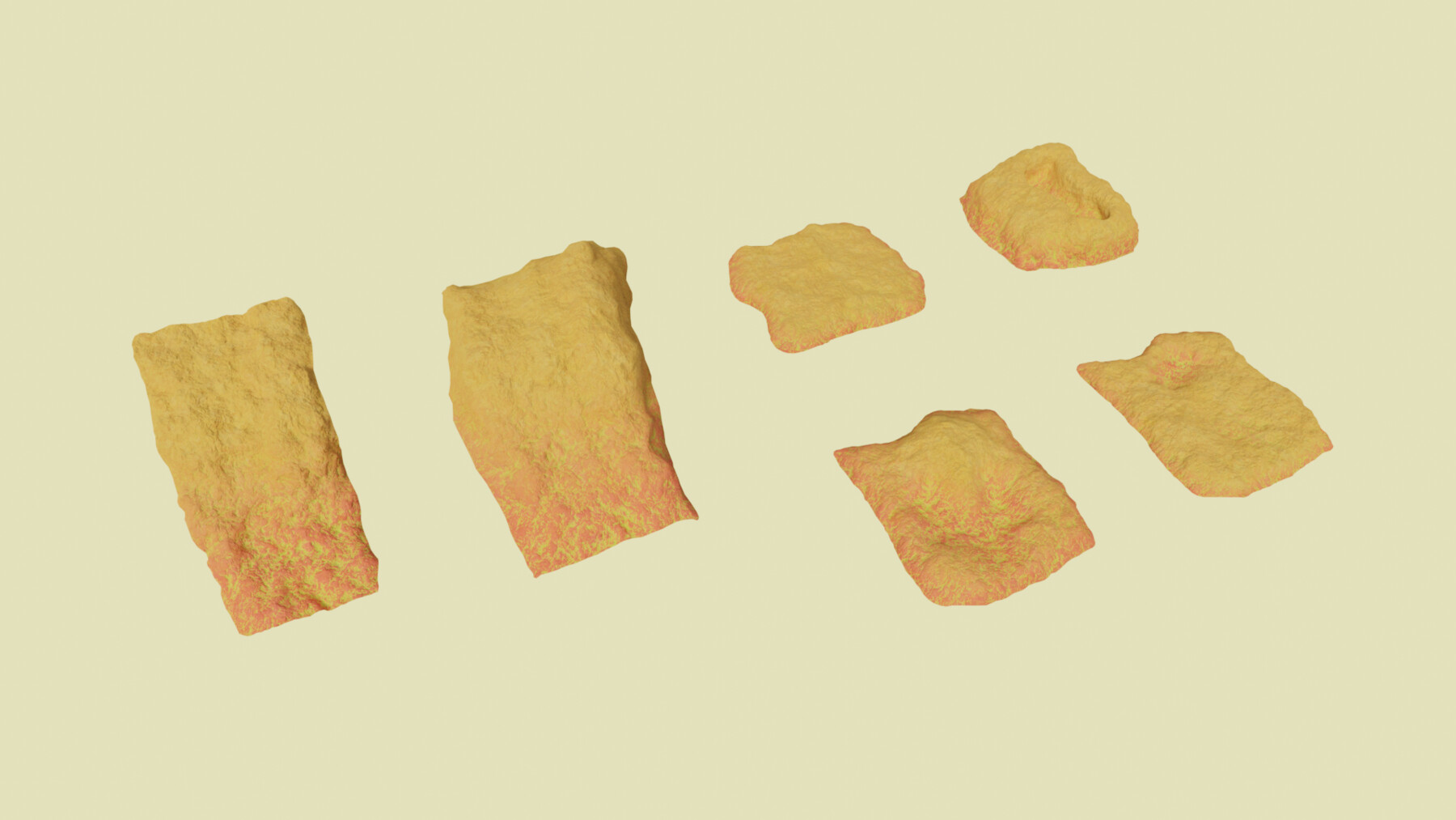 ArtStation - Environmental Funky Rocks Vol.5 - Game Ready and PBR ...