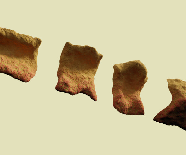 ArtStation - Environmental Funky Rocks Vol.5 - Game Ready and PBR ...