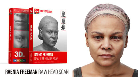 Raenia Freeman Raw 3D Head Scan