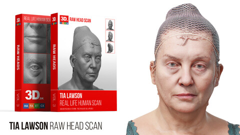 Tia Lawson Raw 3D Head Scan