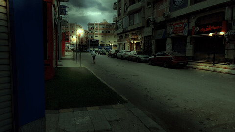 cloudy sky with London look