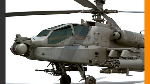 Boeing AH-64D Apache Longbow Attack Helicopter