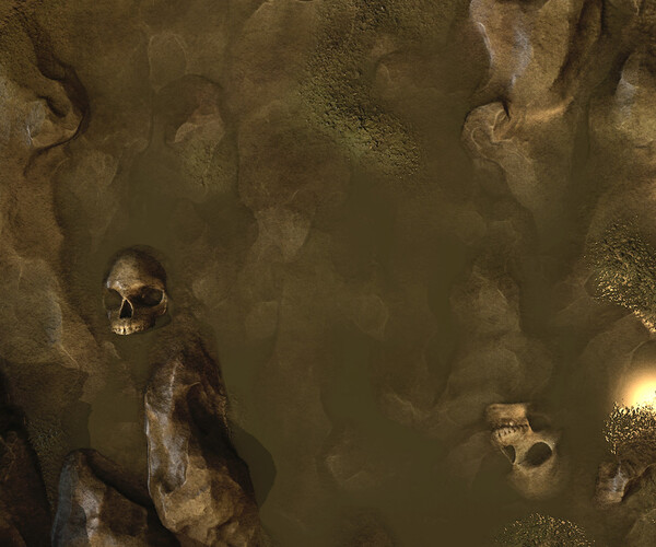 ArtStation - Skulls & Bones Textures | Game Assets