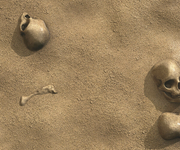 ArtStation - Skulls & Bones Textures | Game Assets