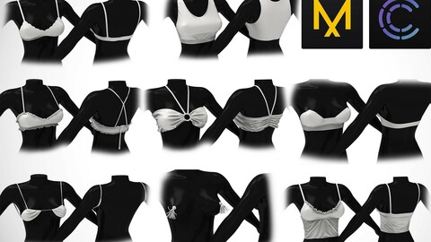 8 Bra for Woman MD / Clo3D