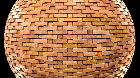 Lattice Brick-06-PBR Material-2K-4K