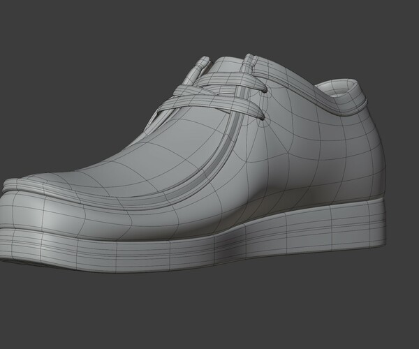 ArtStation - Clarks Originals Wallabee Coral Combination | Resources