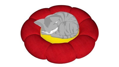 Bed for dogs and cats