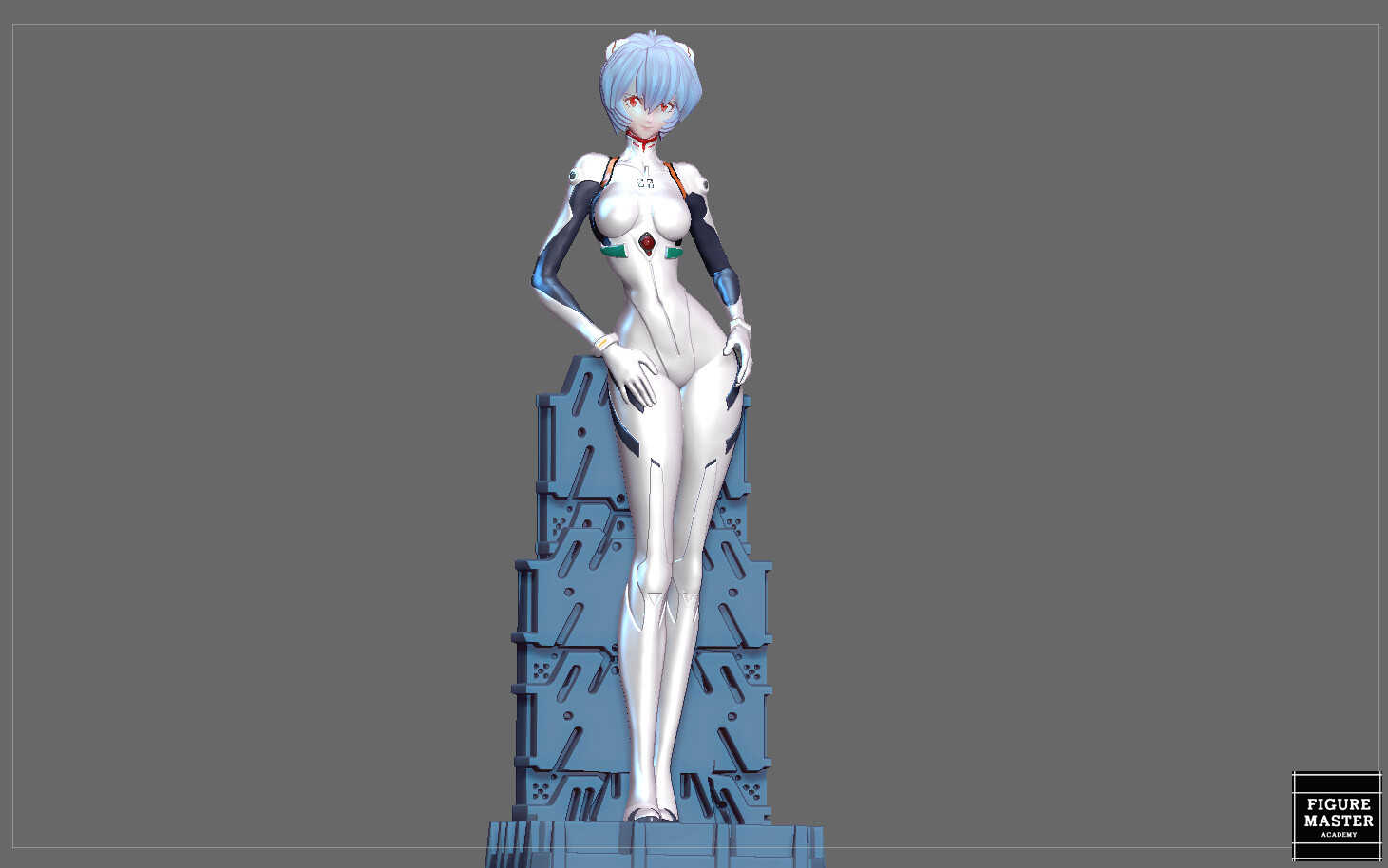 REI AYANAMI PLUG SUIT EVANGELION ANIME CHARACTER PRETTY SEXY GIRL