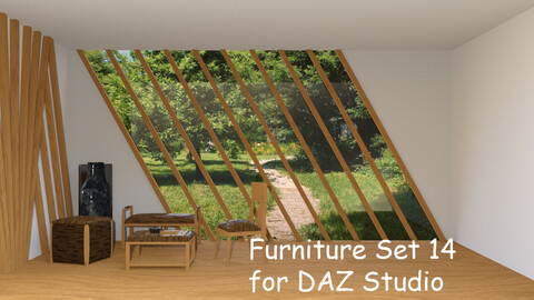 Furniture Set 14  for DAZ Studio