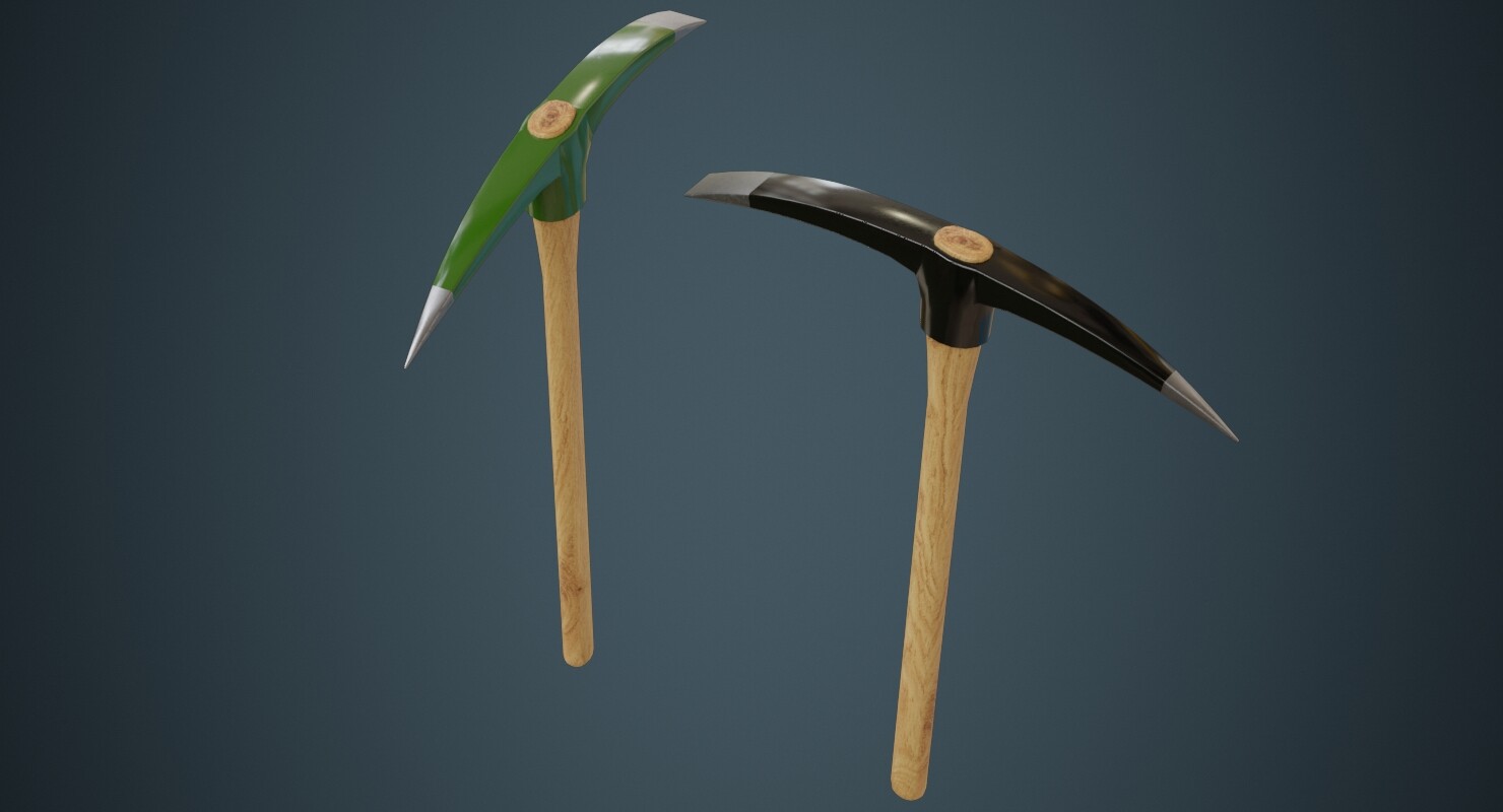 This is a model of a Pickaxe. 