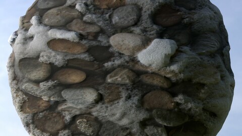 Gravel Snow 1 PBR Material