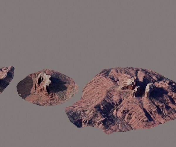 ArtStation - Arizona Rocks Model Collection (Photogrammetry) | Game Assets