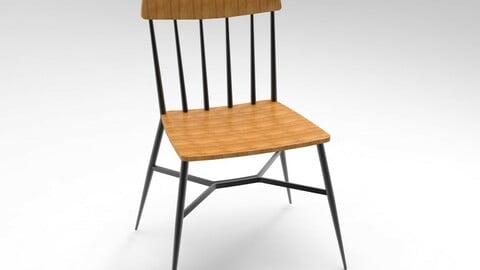 Side Chair 3D Model