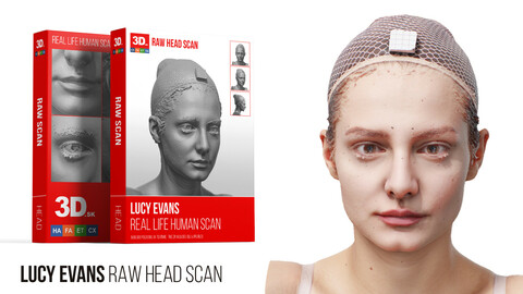 Lucy Evans Raw 3D Head Scan