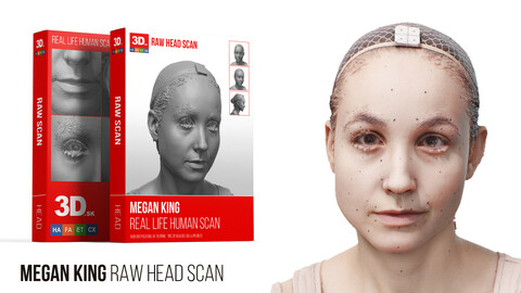 Megan King Raw 3D Head Scan