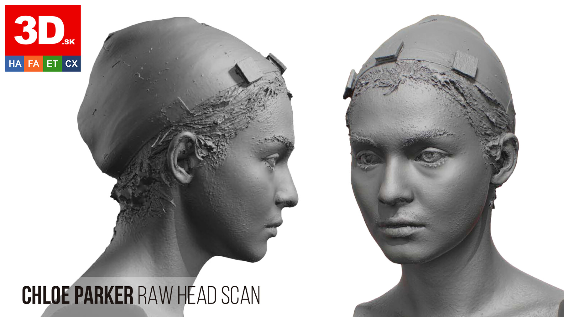 3D.SK Chloe Parker Raw 3D Head Scan