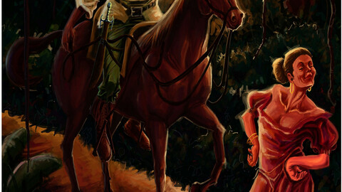 The lady and the knight