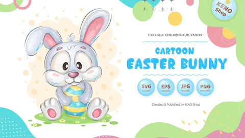 Cartoon Easter Bunny