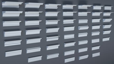 Cornice Collection - 1 - 50 pieces