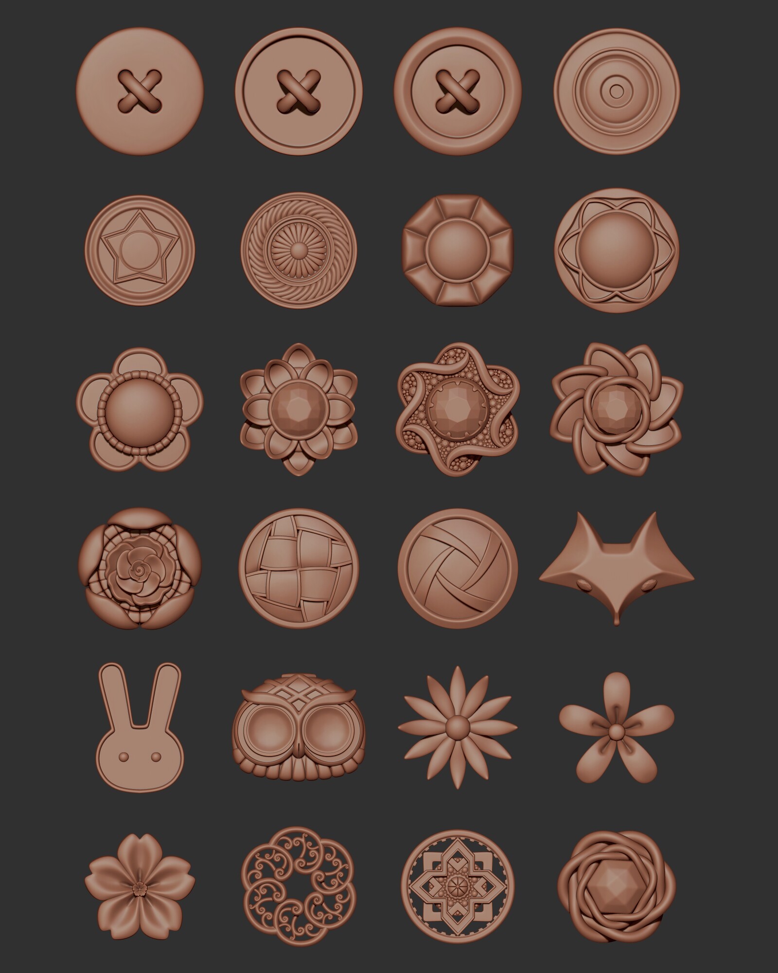 custom buttons zbrush