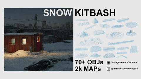 Easy Snow KitBash Pack