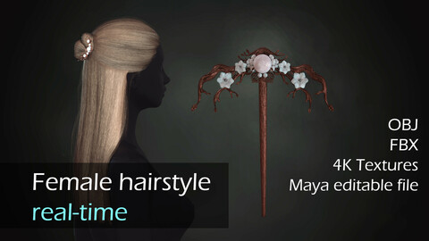 Real-time hairstyle + hairpin
