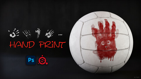 103 Hand Print brushes