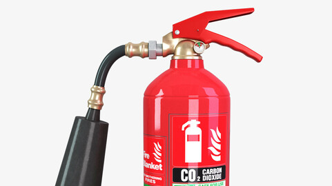 CO2 fire extinguisher