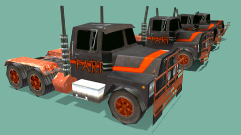 PSOne Low Poly Truck