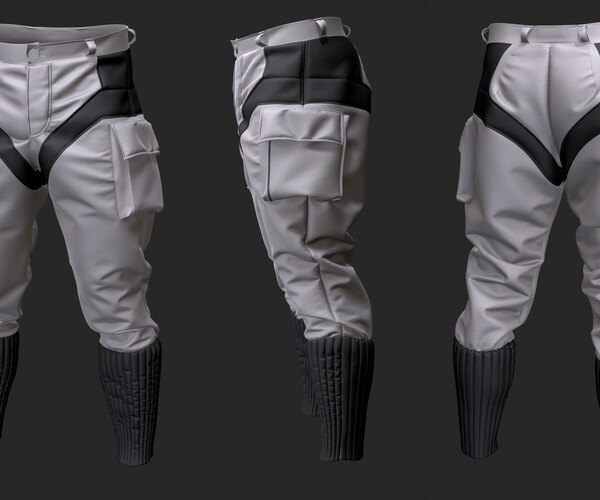 ArtStation - Military pants | Game Assets