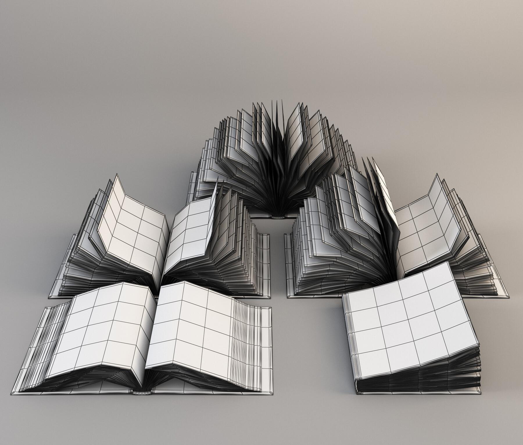 3d model book