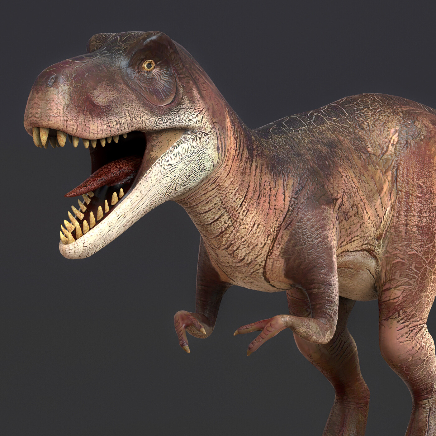 3D file T-REX DINOSAUR PUZZLE 3D 🦖・Template to download and 3D print・Cults