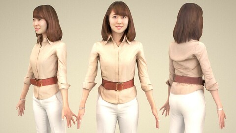 Animated 3D-people 018_Kana