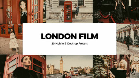 20 London Film LUTs and Lightroom Presets