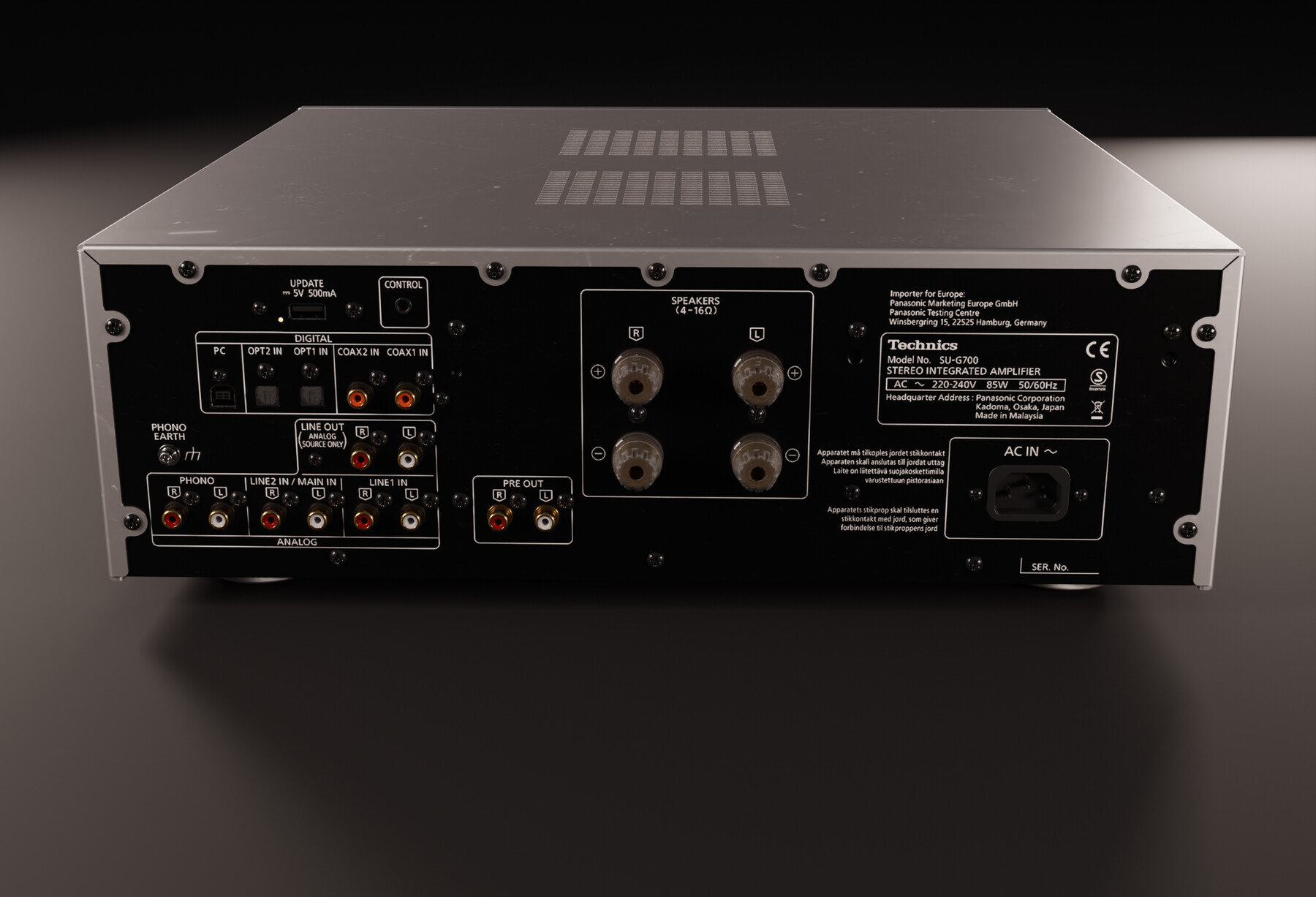 ArtStation - Technics SU-G700 - Stereo Integrated Amplifier
