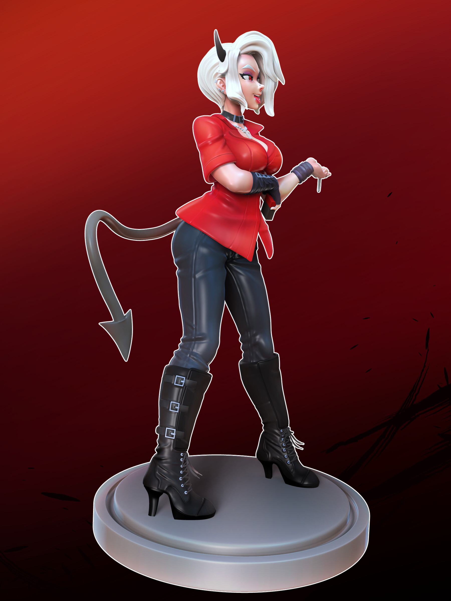 ArtStation - Helltaker zdrada STL | Books & Comics