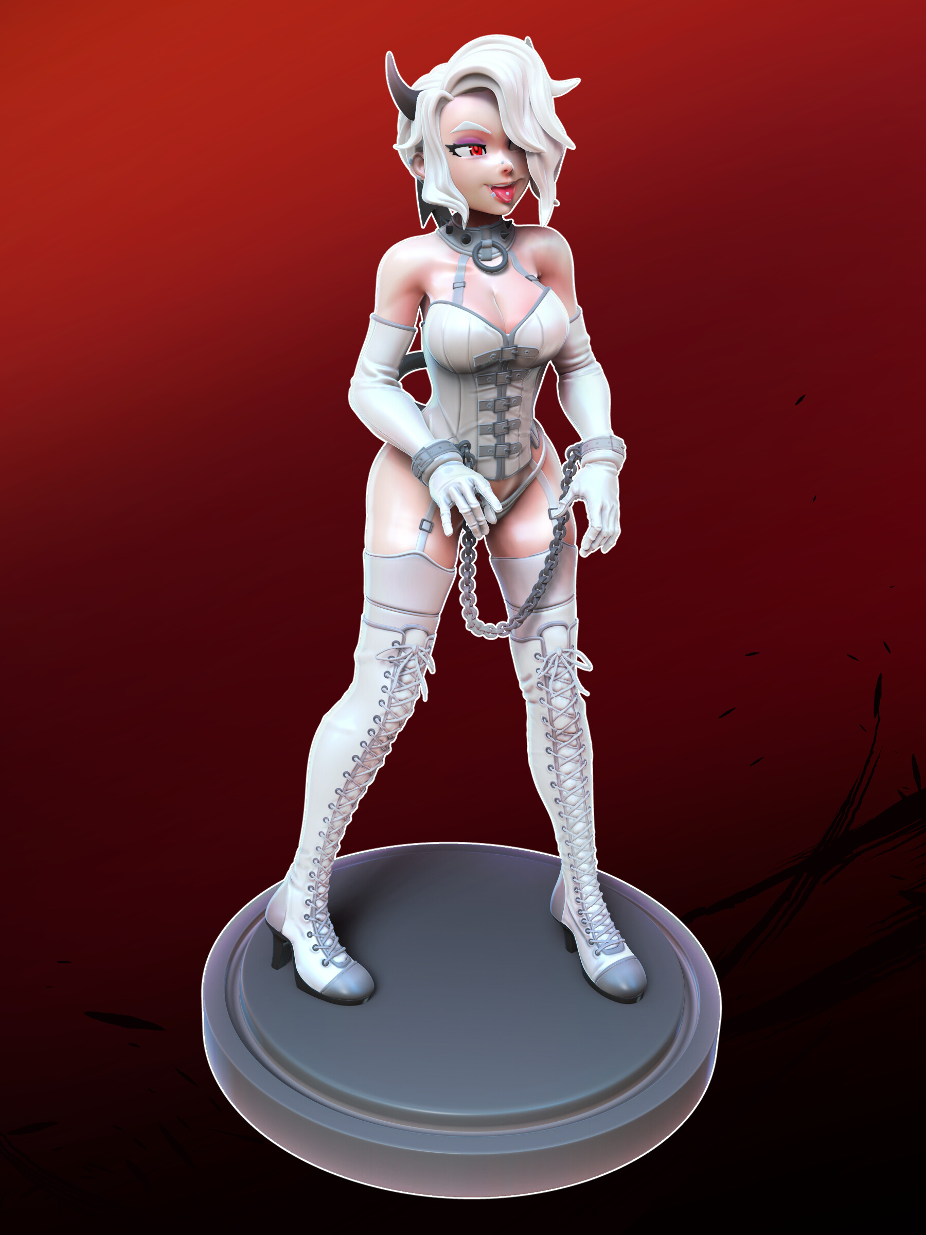 ArtStation - Helltaker zdrada STL | Books & Comics