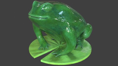 Toad Statue
