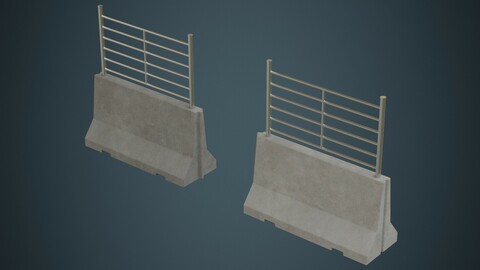 Concrete Barrier 2B