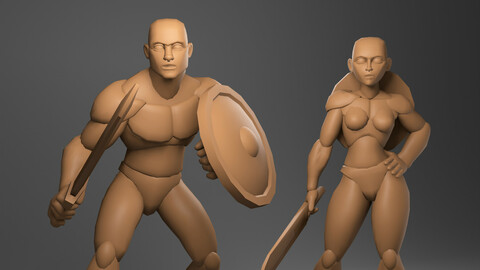 Stylized Human Basemesh