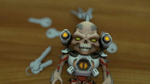 Doom Revenant Keychain