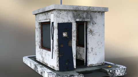 Abandoned Security Cabine