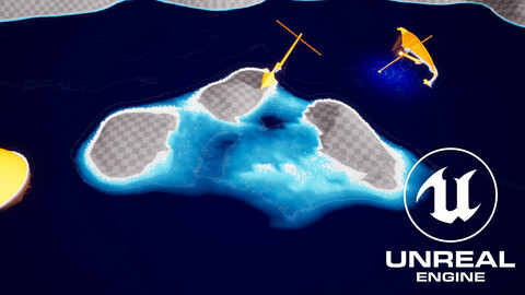 UE4 - Stylized Water MATERIAL